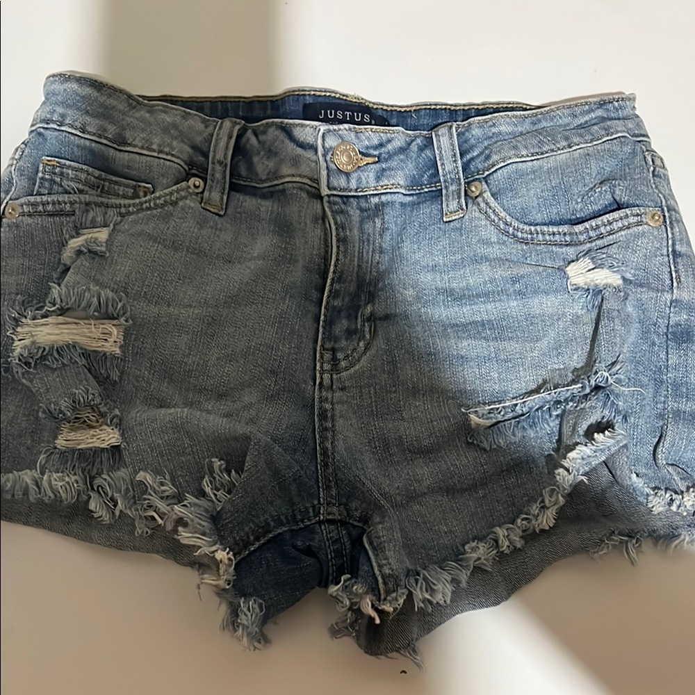 Just USA Women's Blue Denim Shorts